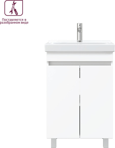 Изображение товара Тумба под умывальник Onika Милтон Квадро 55 (105562)