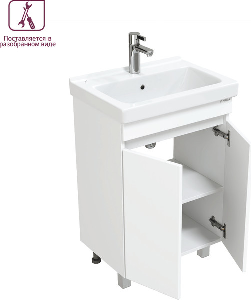 Изображение товара Тумба под умывальник Onika Милтон Квадро 55 (105562)