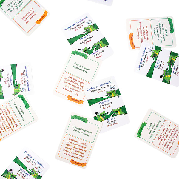 Изображение товара Набор игр Dream Makers 2в1. Заводной крокодил. Фанты / 2319C