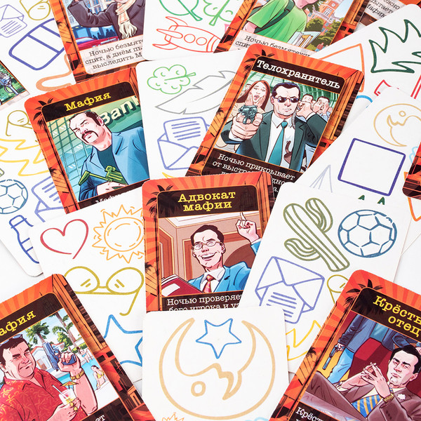 Изображение товара Набор игр Dream Makers 2в1. Мафия. СуперДубль / 2321C