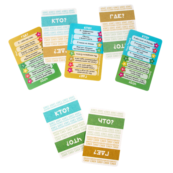 Изображение товара Настольная игра Dream Makers Квизмания.Cards / 2412C