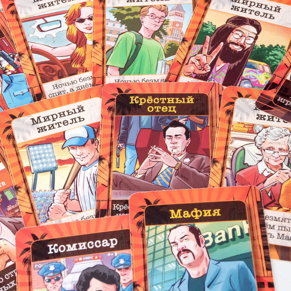 Изображение товара Настольная игра Dream Makers Мафия. Cards / 2415C
