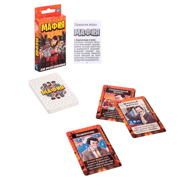 Изображение товара Настольная игра Dream Makers Мафия. Cards / 2415C