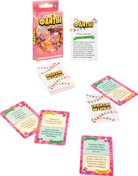 Изображение товара Настольная игра Dream Makers Фанты. Cards / 2419C