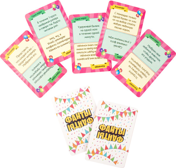 Изображение товара Настольная игра Dream Makers Фанты. Cards / 2419C