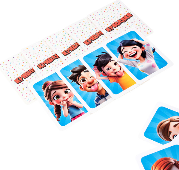 Изображение товара Настольная игра Dream Makers Кривляки. Cards / 2423C