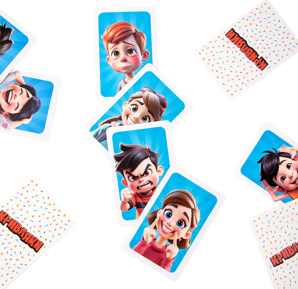 Изображение товара Настольная игра Dream Makers Кривляки. Cards / 2423C