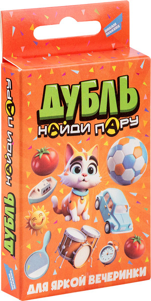 Изображение товара Настольная игра Dream Makers Дубль. Найди пару. Cards / 2424C