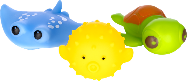 Изображение товара Набор игрушек для ванной Fancy Морские зверюшки / BATH03