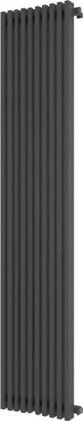 Изображение товара Радиатор стальной Faberg Sabron 1 (черный матовый RAL-9005, 10 секций)