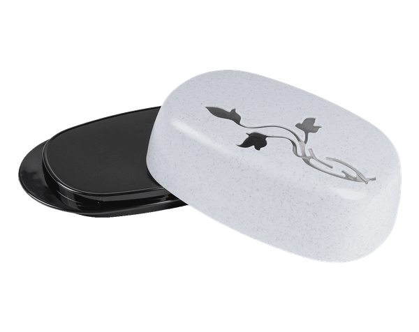 Изображение товара Масленка Berossi Basilic ИК 35904000 (белый мрамор)