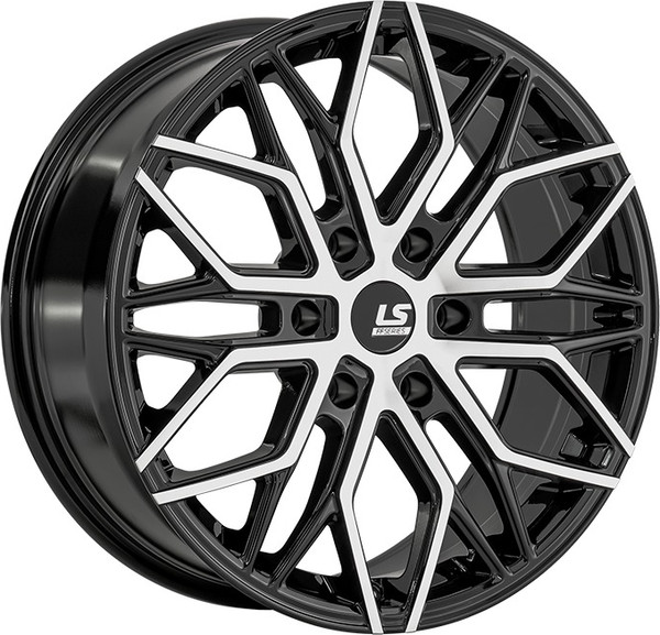 Изображение товара Литой диск LS wheels FlowForming RC103 19x8.5" 6x139.7мм DIA 100.1мм ET 36мм BKF