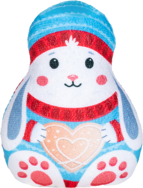 Изображение товара Игрушка для кошек Fancy Pets Новогодний зайка / NYS11C