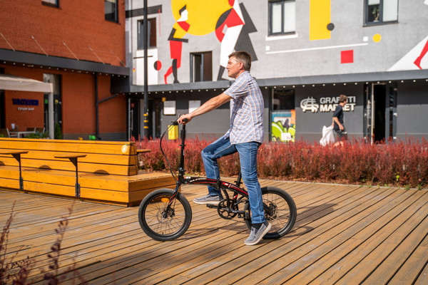 Изображение товара Велосипед Alpinebike F1HD 2022 One size / ALPB_F1HD_22MY (20, черный/красный)