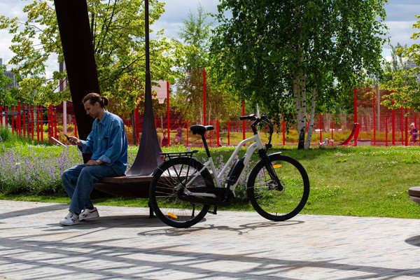 Изображение товара Электровелосипед Alpinebike City / ALPN_J23EU005_ES_M_W (M, серебристый)