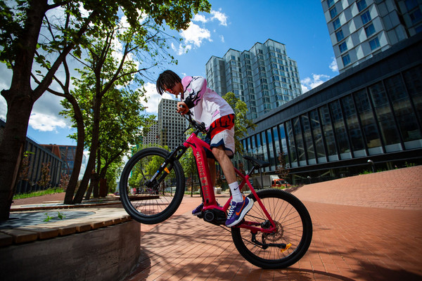 Изображение товара Электровелосипед Alpinebike МТБ / ALPN_J23ES007_E_L_R (L, красный)