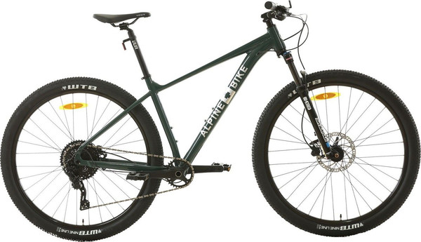 Изображение товара Велосипед Alpinebike MTB 11 Air / alpn_j23m022_s11_m_g (M/L, зеленый, разобранный, в коробке)