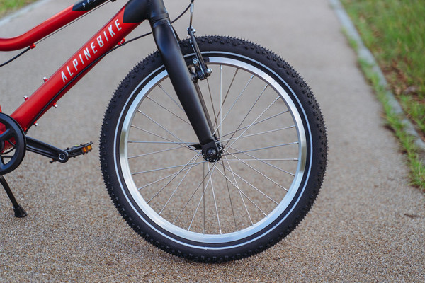 Изображение товара Детский велосипед Alpinebike Pegas 3-20 / TSRD00174600 (рассветный оранжевый, разобранный, в коробке)