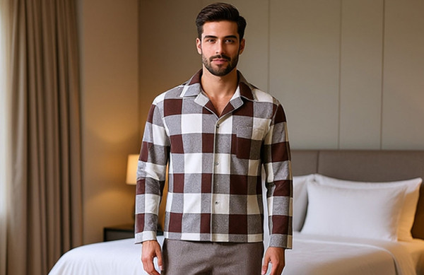 Изображение товара Рубашка Primavelle Boris 620853706 (XXXL, коричневый)