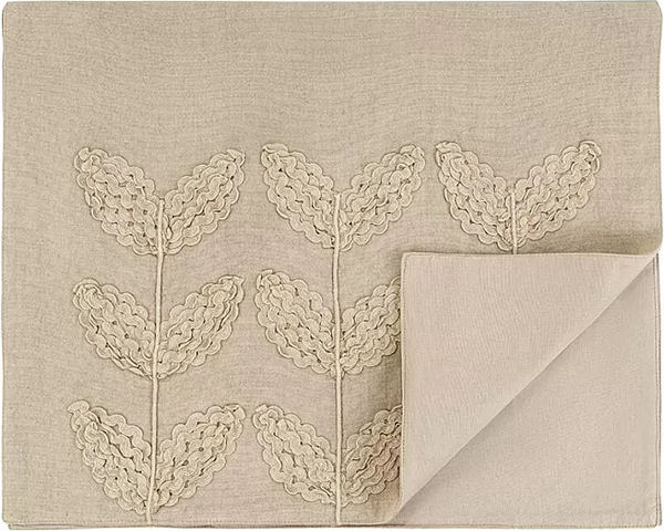 Изображение товара Дорожка на стол Tkano Essential Desert leaf / TK25-TR0009