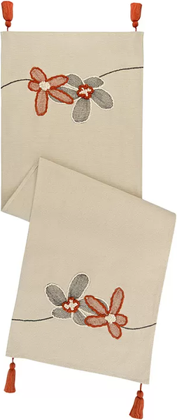 Изображение товара Дорожка на стол Tkano Ethnic Stone flowers / TK25-TR0008