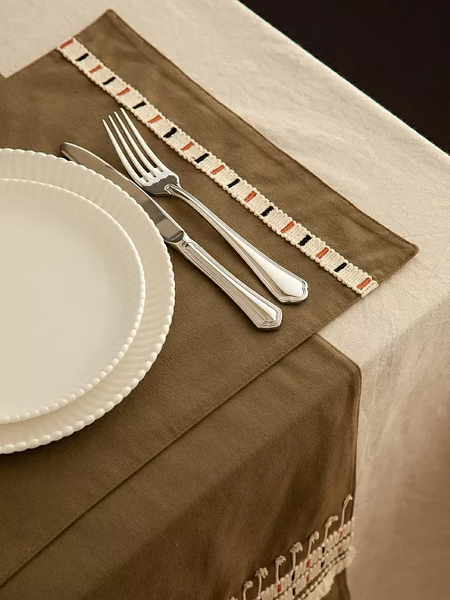 Изображение товара Сервировочная салфетка Tkano Ethnic Nomad grid TK25-PM0019