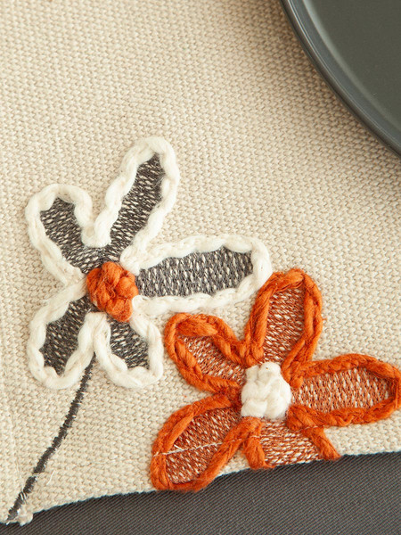 Изображение товара Сервировочная салфетка Tkano Ethnic Stone flowers TK25-PM0016