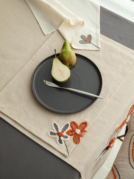 Изображение товара Сервировочная салфетка Tkano Ethnic Stone flowers TK25-NA0007