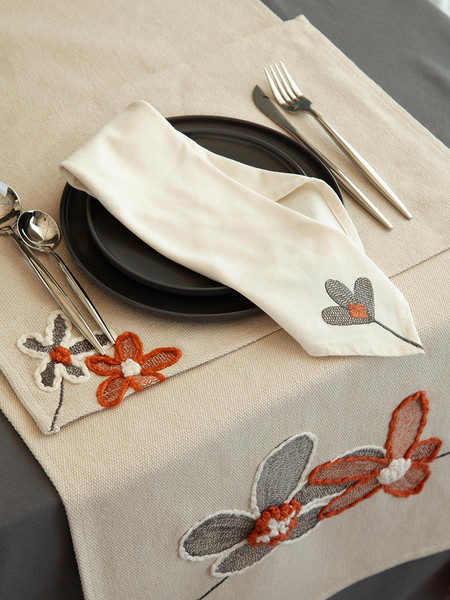 Изображение товара Сервировочная салфетка Tkano Ethnic Stone flowers TK25-NA0007