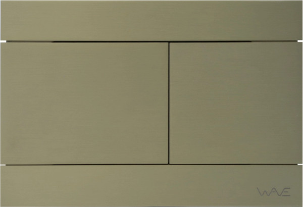 Изображение товара Кнопка для инсталляции Wave SS07-2 / 557073 (золото матовое)