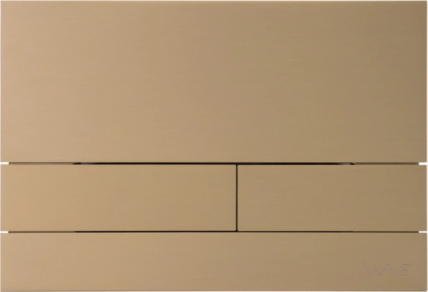 Изображение товара Кнопка для инсталляции Wave SS07AV / 557078 (золото матовое)