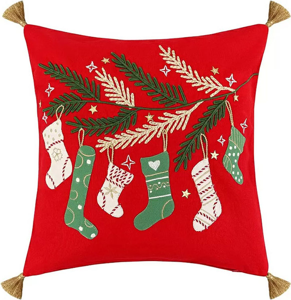 Изображение товара Чехол на подушку Tkano New Year Essential Winter wishes TK25-CC0023 