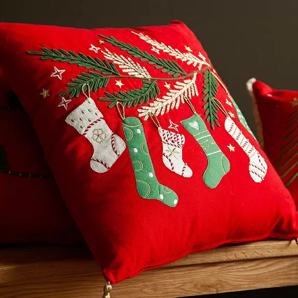 Изображение товара Чехол на подушку Tkano New Year Essential Winter wishes TK25-CC0023 