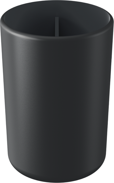 Изображение товара Стакан для зубной щетки и пасты AMBIENT Flux AFX037ABSBGR (черный графит)