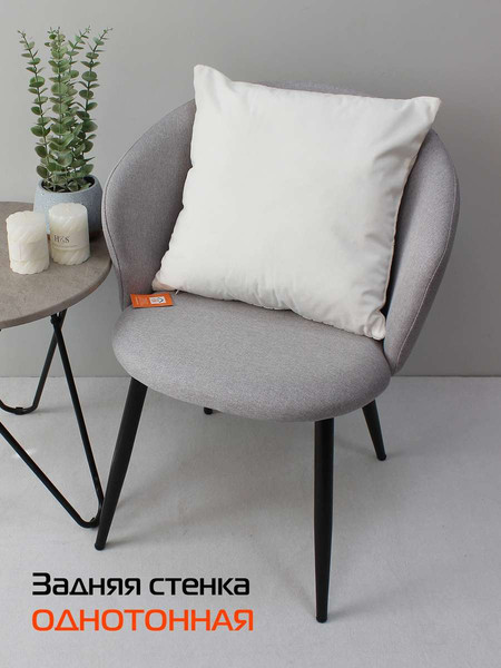 Изображение товара Наволочка декоративная MATEX Tufted Velvet ALEX-44 (молочный)