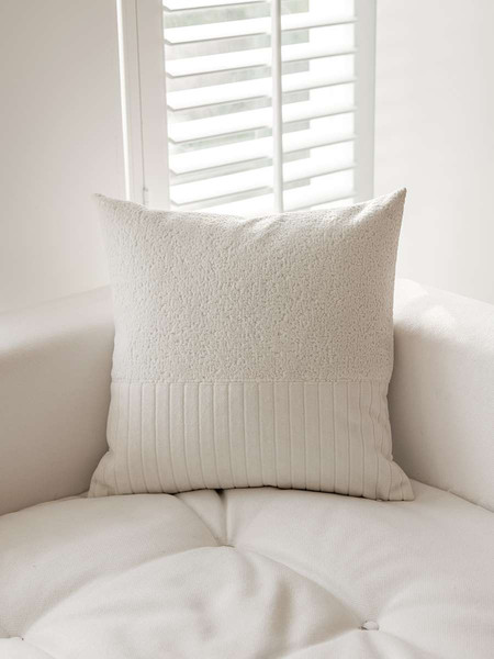 Изображение товара Наволочка декоративная MATEX Tufted Velvet ALEX-44 (молочный)