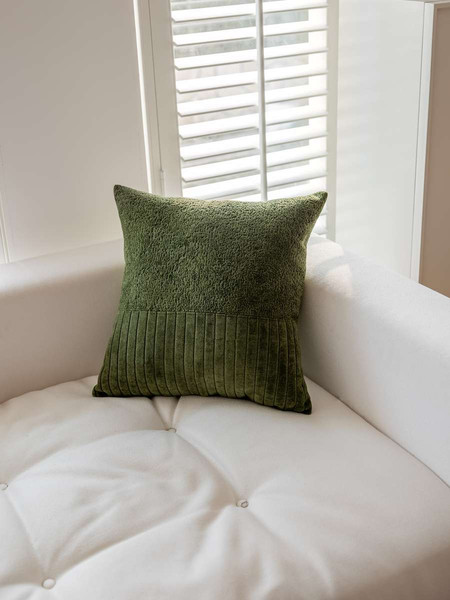 Изображение товара Наволочка декоративная MATEX Tufted Velvet ALEX-50 (зеленый)