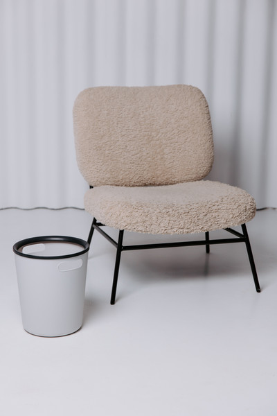 Изображение товара Мусорное ведро AMBIENT Folk AFK013PPGR (светло-серый)