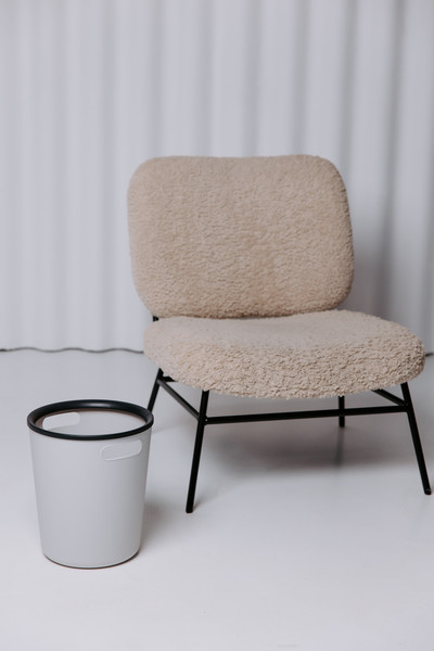 Изображение товара Мусорное ведро AMBIENT Folk AFK013PPGR (светло-серый)