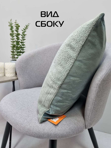 Изображение товара Наволочка декоративная MATEX Tufted Velvet ALEX-52 (мятный)