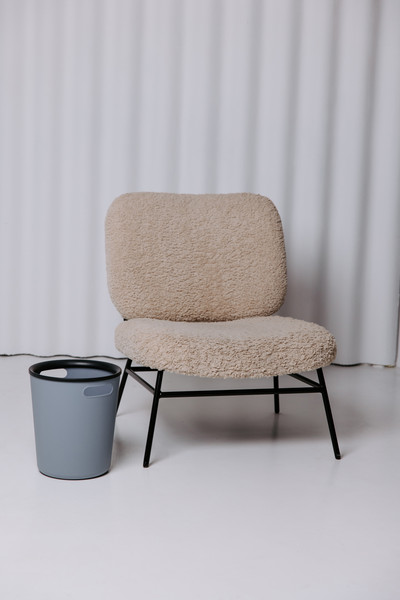 Изображение товара Мусорное ведро AMBIENT Folk / AFK015PPGB (серо-голубой)