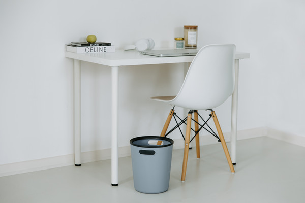 Изображение товара Мусорное ведро AMBIENT Folk / AFK015PPGB (серо-голубой)