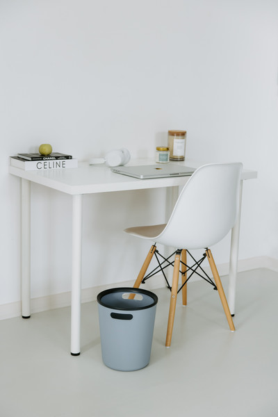 Изображение товара Мусорное ведро AMBIENT Folk / AFK015PPGB (серо-голубой)