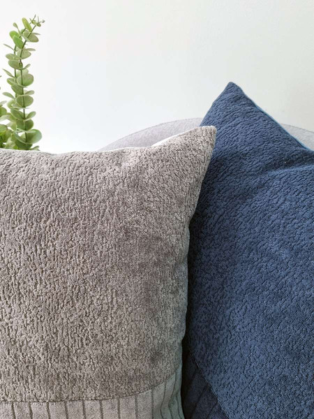 Изображение товара Наволочка декоративная MATEX Tufted Velvet ALEX-54 (синий)