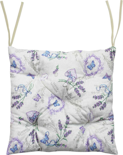 Изображение товара Комплект подушек на стул MATEX Homely Вязание / 67-863 (4шт, светло-серый)