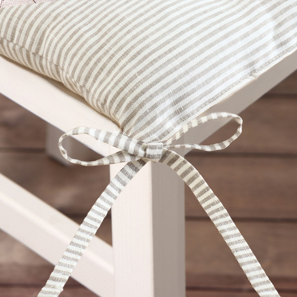 Изображение товара Подушка на стул Sima-Land Home Direction / 10494049 (белый)