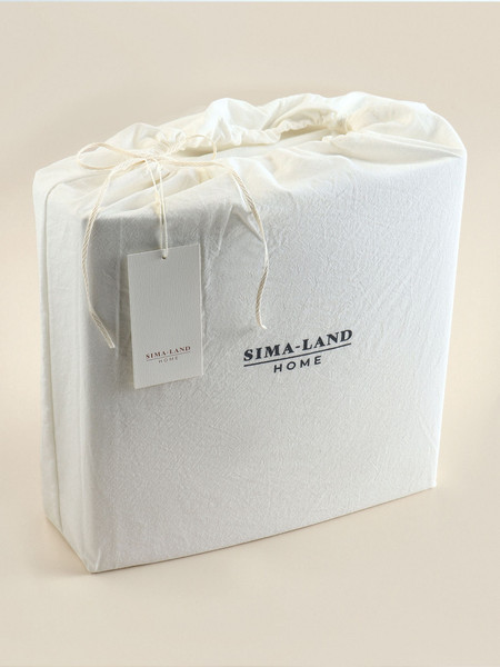 Изображение товара Комплект постельного белья Sima-Land Home Cotton lace / 10831076 (белый)