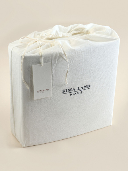 Изображение товара Комплект постельного белья Sima-Land Home Cotton line / 10831073 (молочный)