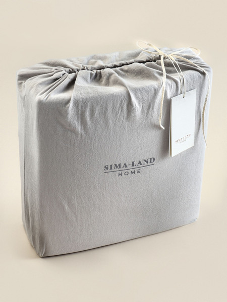 Изображение товара Комплект постельного белья Sima-Land Home Cotton lace / 10831075 (серый)