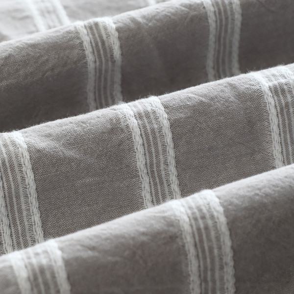 Изображение товара Комплект постельного белья Sima-Land Home Cotton lace / 10831075 (серый)